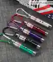 Mini Llavero Linterna Colores 3 En 1 Multifuncional