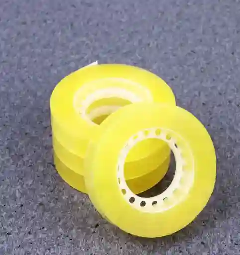 Cinta Pequeña Delgada Transparente Adhesiva Jaza Tape 12x20