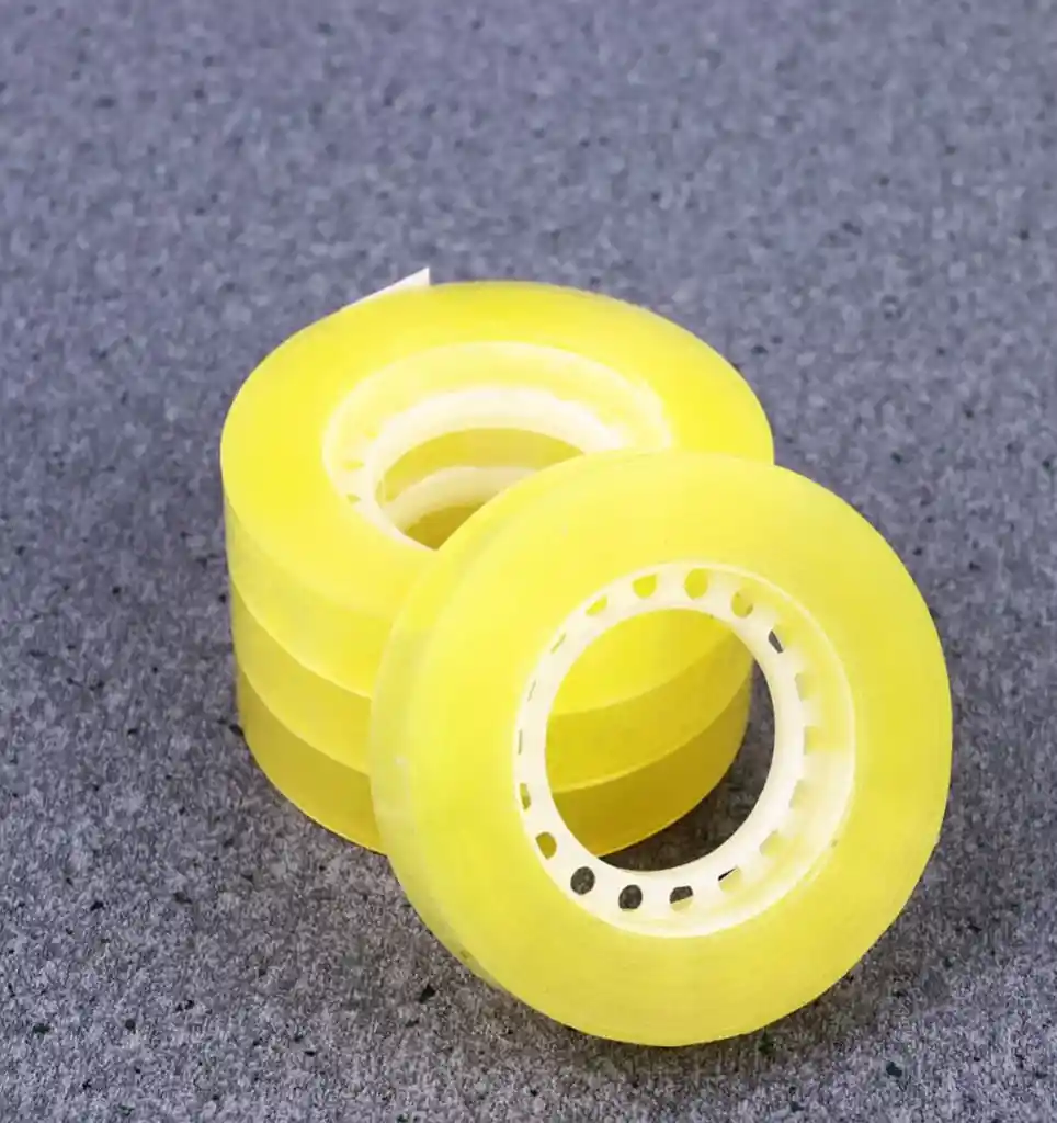 Cinta Pequeña Delgada Transparente Adhesiva Jaza Tape 12x20