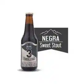 3 Cordilleras Negra 300 Ml X 4 Und