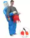 Disfraz Inflable De Médico Cirujano Aterrador Para Adultos