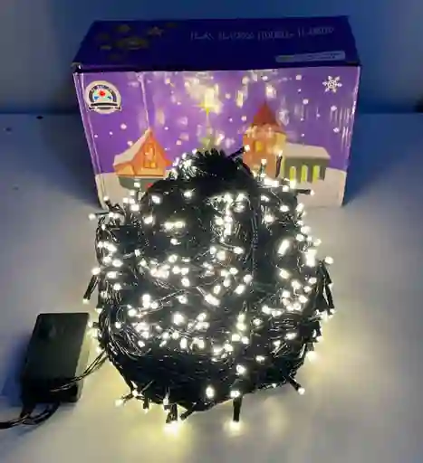 Luces De Navidad X 1000 Bombillos Cable Verde Luz 70 Metros Aproximadamente Luces Navideñas Luces Para Navidad Luces De Navidad Luz De Navidad Decoracion Navideña