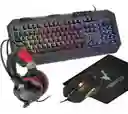 Set Combo Gamer 4 En 1 Wesdar Chiropter Km12
