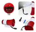 Megafono Perifoneo Recargable Con Bluetooth