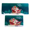 Dúo Tapete Absorbente Y Antideslizante Alfombra Cocina Kit 2