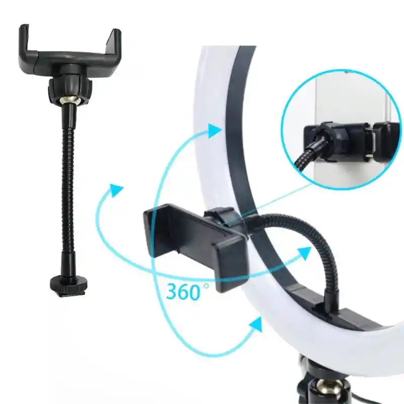 Aro De Luz Led 26 Cm - Selfies Videos