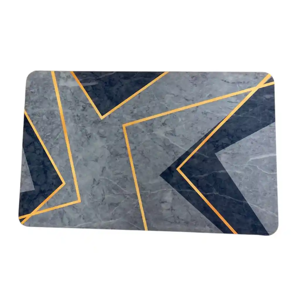 Dúo Tapete Absorbente Y Antideslizante Alfombra Cocina Kit 2