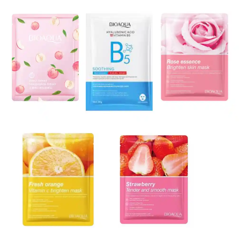 Kit Velos Faciales Bioaqua X5#1