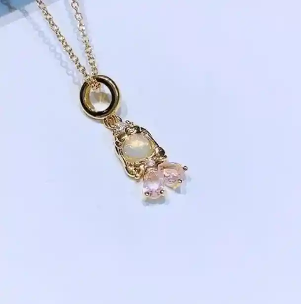 Cadena Collar Con Dije Princesa Bella Pelicula Bella Durmiente Princesas Disney