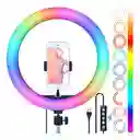 Aro De Luz Led Rgb 20 Cm Modelo Mj20