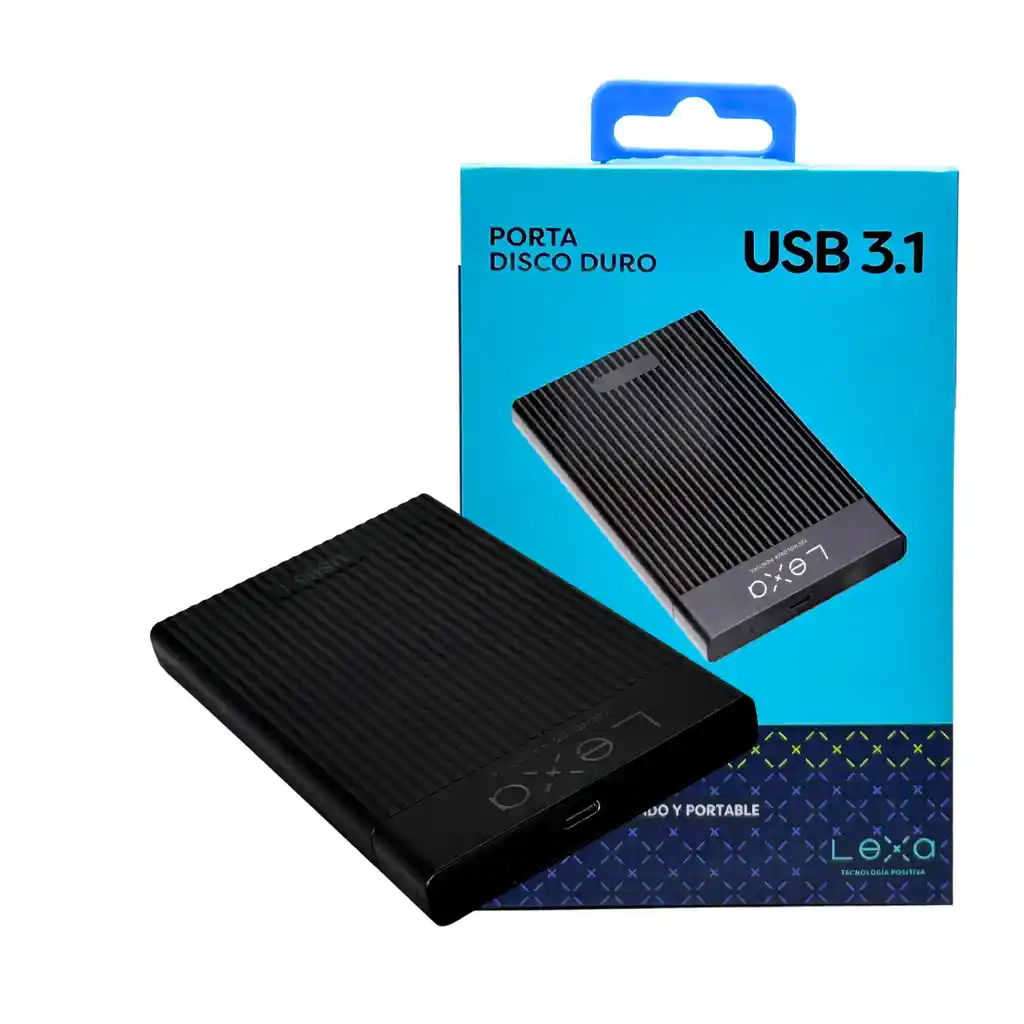Porta Disco Duro Lexa 2,5” Tipo C