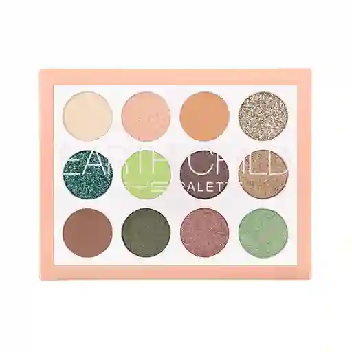 Paleta De Sombras Bys Colour Earth Child 12 Tonos