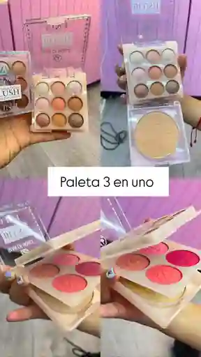 Paleta Completa Para Maquillaje