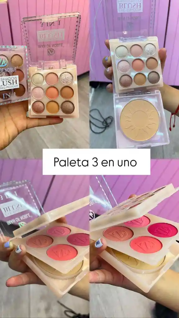 Paleta Completa Para Maquillaje