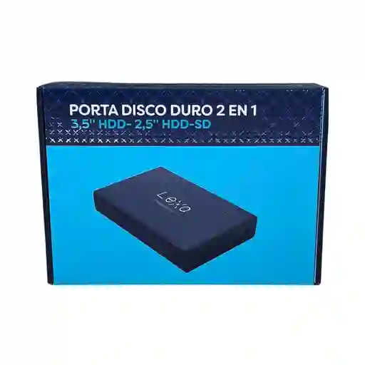 Porta Disco Duro Doble Funcion 3,5 Y 2,5 Mini 2,5””