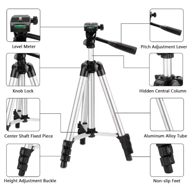 Trípode Soporte Celular Camara Tripod 3110