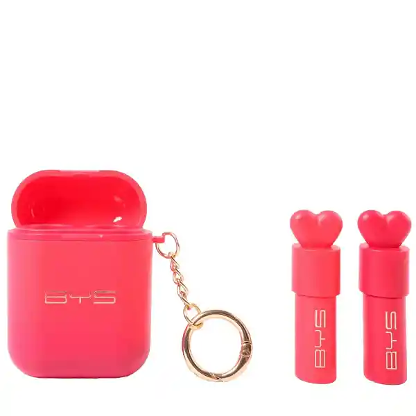 Labiales Voluminizadores Bys Plumping Lip Pods Red Velvet & Clear