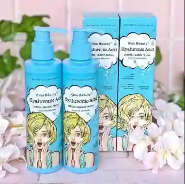 Jabón Facial Para Rostro Acido Hialurónico - Kiss Beauty