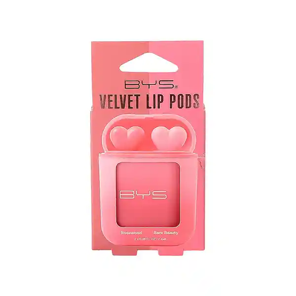 Labiales Voluminizadores Bys Plumping Lip Pods Rosewood & Sheer Pink