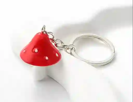Llavero Diseño De Hongo Para Hombre O Mujer Para Llaves