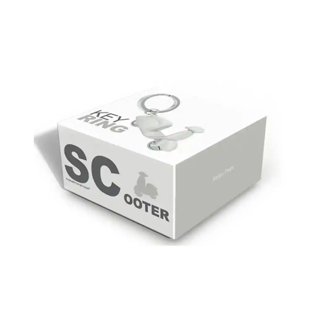 Llavero Scooter Metalmorphose Plateada