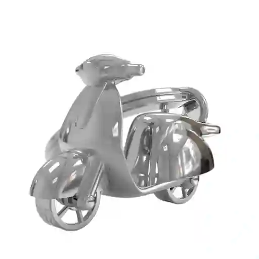 Llavero Scooter Metalmorphose Plateada