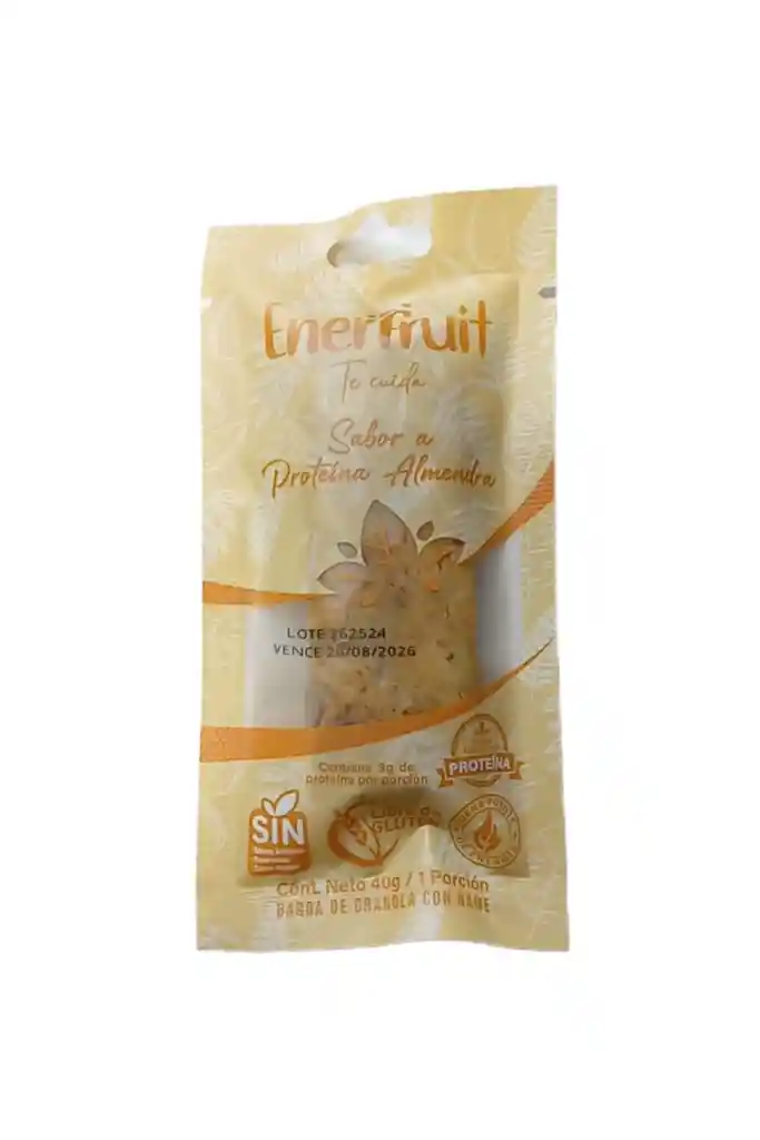 Barra De Cereal Almendra X40g Enerfruit