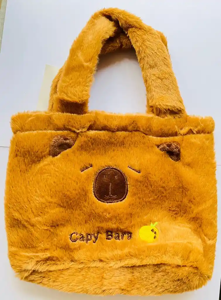 Bolso De Peluche Capibara