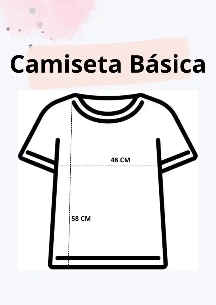 Camiseta Basica Para Dama