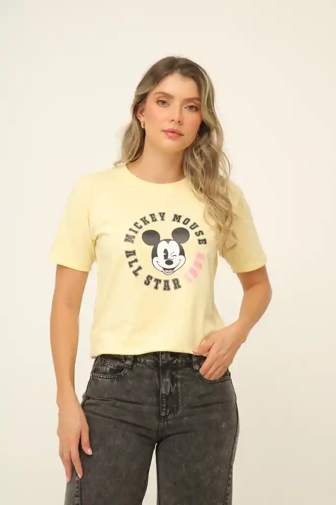 Camiseta Basica Para Dama