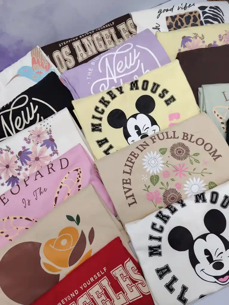 Camiseta Basica Para Dama