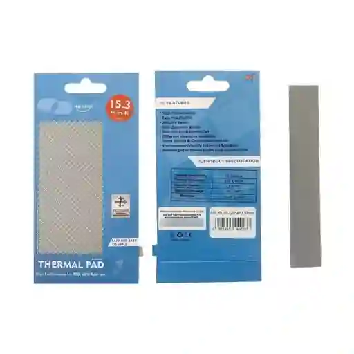 Thermal Pad Termico 15 W/mk 120x20 X 1,5mm Alto Rendimiento