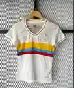 Camiseta Colombia Cuello V Homenaje (talla L) Dama