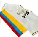 Camiseta Colombia Cuello V Homenaje (talla L) Dama