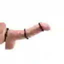 Anillos Beaded Cock Rings - Black