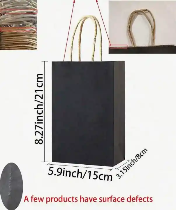 Bolsa De Regalo Color Negro