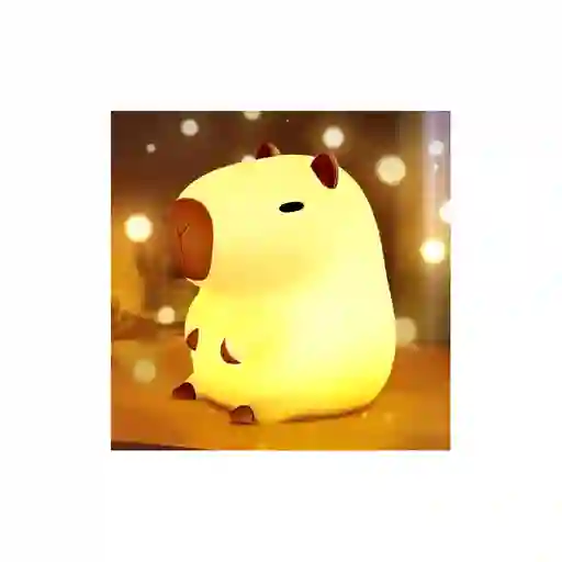 Lampara Chiguiro Capybara Carpincho Silicona Recargable