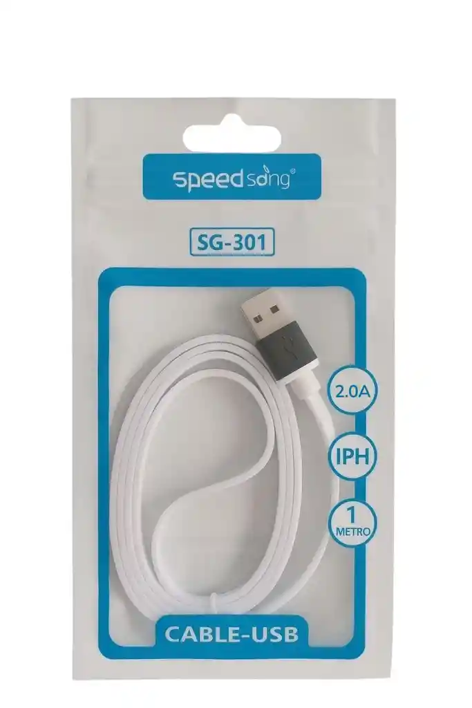 Cable Speed Song Sg-301 Iphone A Usb 2.0 – 1 Metro