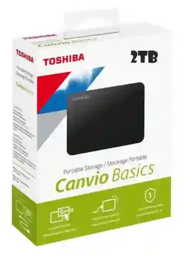 Toshiba Disco Duro 2tb Externo Usb 3.0 Nuevo