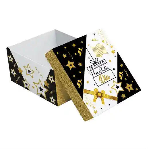 Caja De Regalo Toda Ocasion Hombre 21.5 X 18.5 X 10.5 Cm Diseños Surtidos Primavera