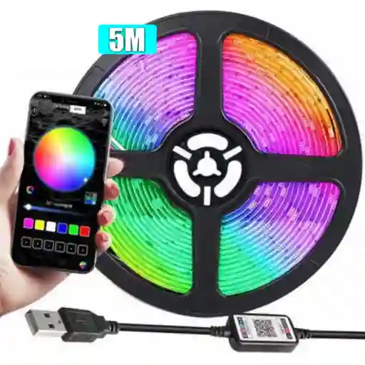 Luces Led 5m Rgb: Decora, Ilumina Y Personaliza Tu Ambiente