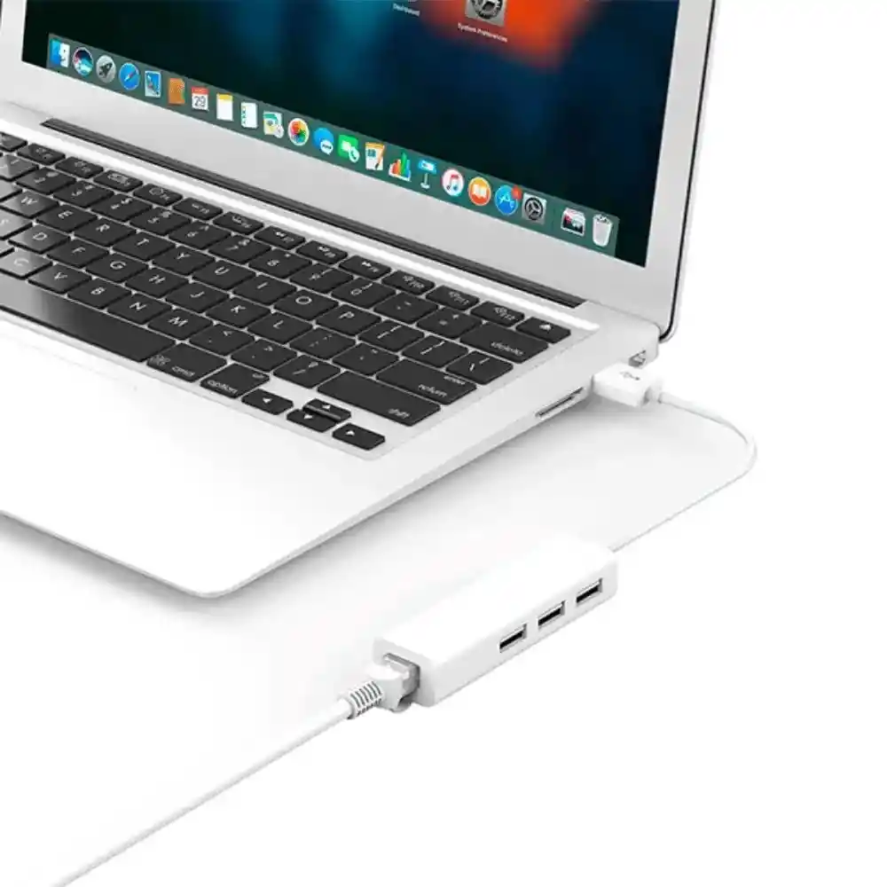 Convert. Usb 2.0 A Rj45 3 Ports