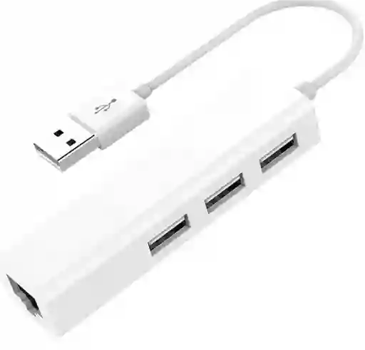Convert. Usb 2.0 A Rj45 3 Ports