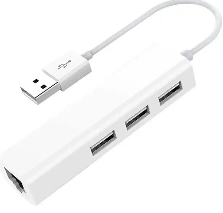 Convert. Usb 2.0 A Rj45 3 Ports
