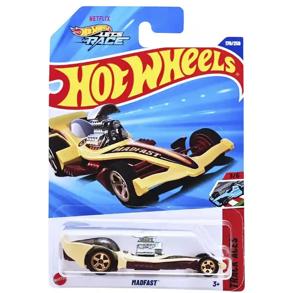 Juguete Carro Hot Wheels Original Madfast Track Aces