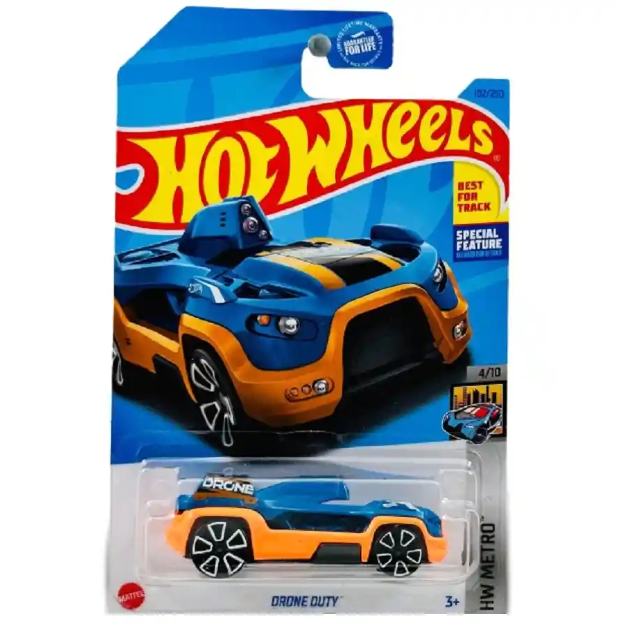Juguete Carro Hot Wheels Original Drone Duty Hw Metro