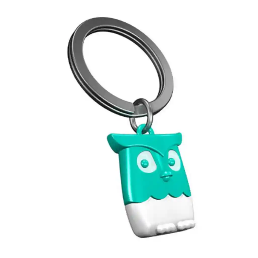 Llavero Búho Metalmorphose Green