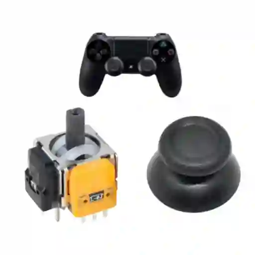 Joystick Magnetico Anti- Drift + Capucha Compatible Con Ps4