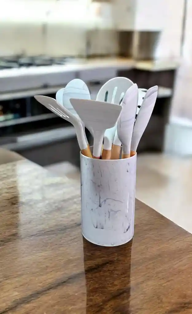Set Utensilios Excelente Calidad Cocina Hogar En Silicona Antiadherente