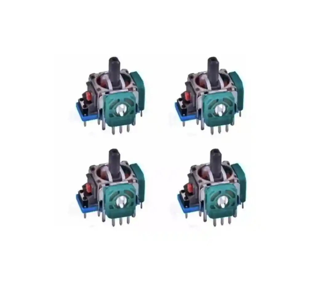 4 Análogo Repuesto Joystick + 4 Capuchas Para Control Ps4